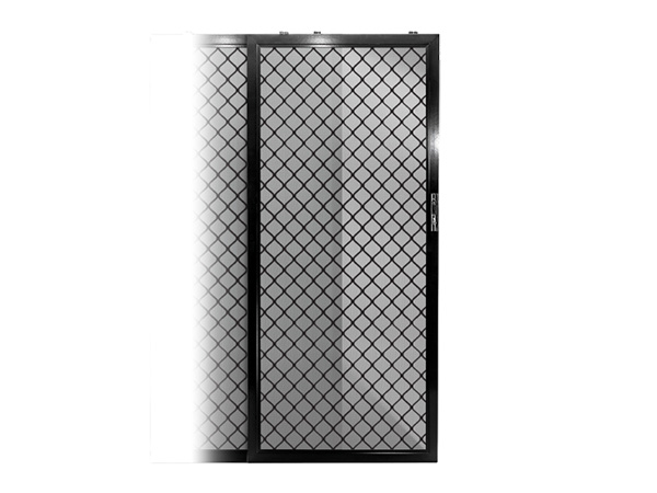Diamond sliding security door