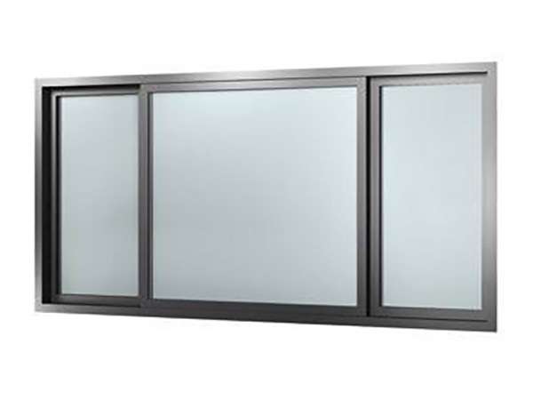 Diamond double sliding window screen