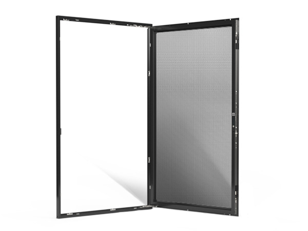Diamond hinged window screen