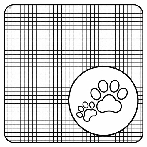 Pet proof gauze for Diamond window screens