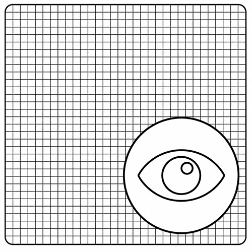 Privacy mesh for Diamond window screens